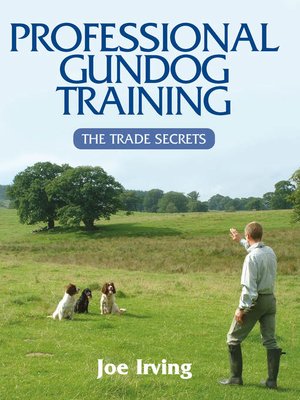 cover image of Professional Gundog Training